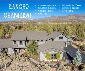 Brasada Getaway-> Privacy, Hot Tub & Theater Room!