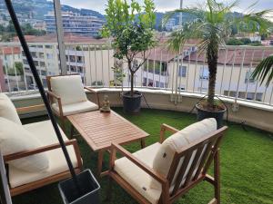 Rooftop apartment Cannes center - Parking