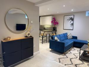 Central Bury Apartment with Private Entrance