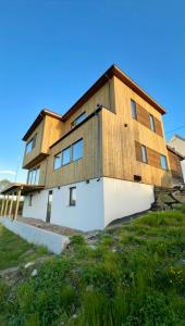 Modern detached house with a view