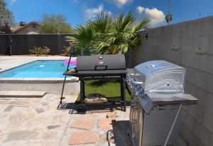 Plunge Pool with Spa and BBQ Gated