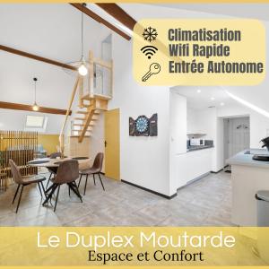 Appartements Le Duplex Moutarde : photos des chambres