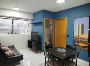 Apartamento no coração de Aguas Claras - Brasília - Piscina, academia e localização privilegiada - Em cima do Metrópole Shopping