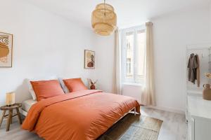 Appartements Beige Hospitalite - Melisse Elegance et Securite au Coeur de Saint-Etienne : photos des chambres