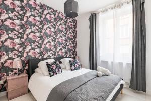 Appartements Beige hospitalite - Capucine - Floral charmant chaleureux wifi Netflix : photos des chambres