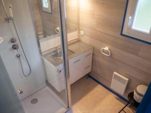 Campings Chalet 30m² avec Terrasse pour 6 Personnes - API-1-52-434 : photos des chambres