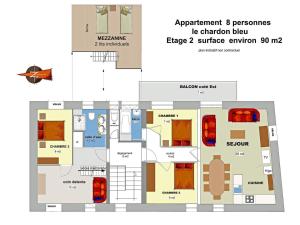Appartement 4 pièces avec mezzanine, Wifi, Animaux admis, Parking - FR-1-263-594