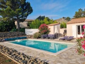 Villas Villa in Castelnau d'Aude with Heated Pool : photos des chambres