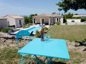 Villas Villa in Castelnau d'Aude with Heated Pool : photos des chambres