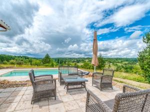 Villas Villa in Aquitaine with Pool & BBQ : photos des chambres