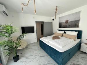 Penthouse Apartment mit Meerblick in der Bucht von Kotor mit Pool Area- 400m bis zum Strand