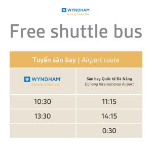 Wyndham Danang Golden Bay - Free Shuttle Bus to Beach