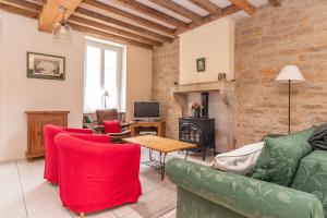 Maisons de vacances Les Volets Verts - Maison pour 10p avec Jardin : photos des chambres