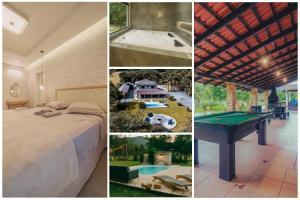 Recanto Vultuoso Paraíso na Estrada Bonita com piscina aquecida Hidro Quadra de areia e Area de lazer completa