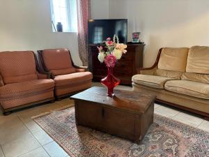 Maisons de vacances Holiday Home in Ozeville near St Vaast : photos des chambres