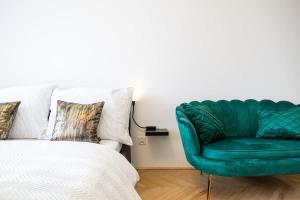 Stylish City Studio Apartment with Balcony