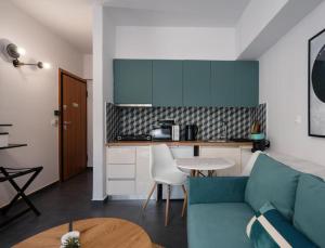 Stylish studio with cozy balcony