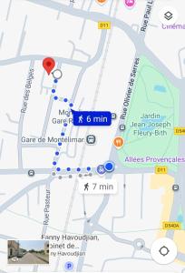 Appartements Appart T3 avec Cours et Parking Prive : photos des chambres
