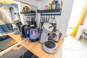 Appartements 2 Bedroom Apartment 6-7pers, parking, 10min Honfleur : photos des chambres