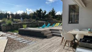 Villas Villa les Dunes les pieds dans le sable SPA 3ch : photos des chambres