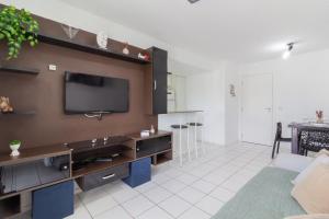 Apartamento com varanda no Recreio - SA907