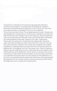 Budget lower quality apartment