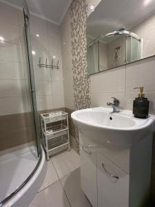 Duży całoroczny domek - dwie łazienki, balia