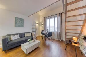 Appartements Chaleureux duplex 30 min de Paris : photos des chambres