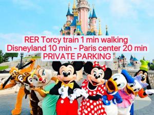Appartements Appartement Bonheur Disneyland Paris : photos des chambres