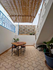 Oasis urbaine avec terrasses panoramique sur le toit