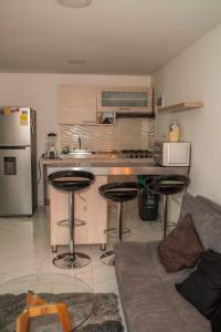 Magical and attractive view, building with pool