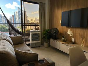 Bela Hospedagem - #504 - Conforto em Manaira, com varanda e 02 quartos com cama casal