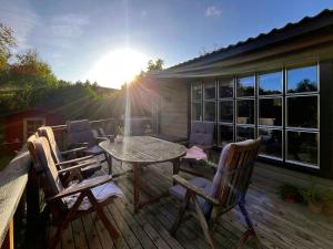 Wooden House Near Mols Bjerge With Nature Views