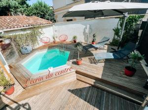 Maisons de vacances Duplex, hyper-central - piscine privee - garage : photos des chambres