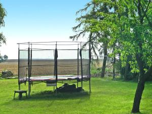Terraced houses in the port village of Vieregge on the island of Rügen
