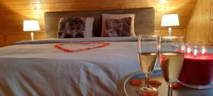 Gîte des Sommets spa privatif vue panoramique sur les montagnes