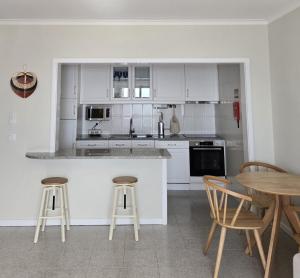 Azulmaris - Direkt am Strand in Vila Chã - Terrasse und Meerblick