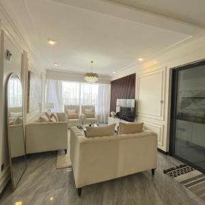 spacious furnished two bedroom apartment with children playground private parking fully equipped gym swimming pool and amazing scenic city views