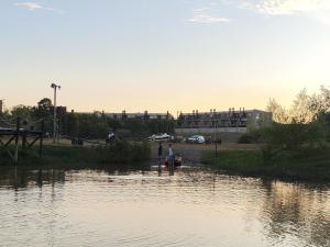 amanecer de RIO y pesca