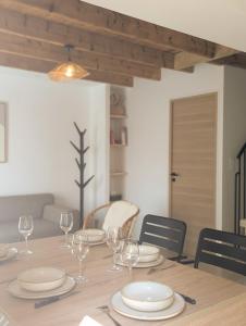 Maison Dahouët en bord de mer- Grand Jardin clos