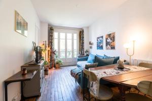 Appartements Authentic Paris Nest Steps from Montmartre : photos des chambres