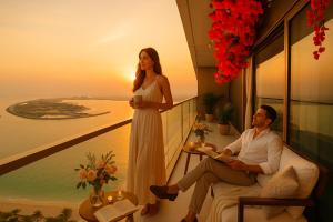 KeyRock - Sea View Stay with Pool Access - 4hvězdičkové hotely ve městě Dubaj