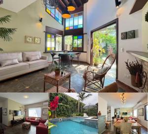 Refugio Completo Piscina Privativa, Ar-Condicionado em Todos os Espaços Churrasqueira, Jardim e Enxoval Incluso 200m da Praia