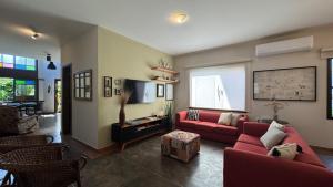 Refugio Completo Piscina Privativa, Ar-Condicionado em Todos os Espaços Churrasqueira, Jardim e Enxoval Incluso 200m da Praia