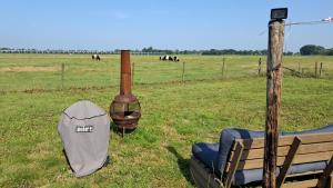 Glamping tent met privé sanitair