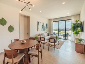 Apartment with balcony and pool view in Cap Cana