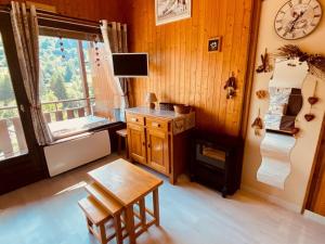 Studio 4 couchages avec garage proche pistes - FR-1-459-55