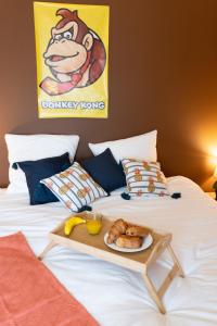 Maisons de vacances Vintage game and poker house - 3 bedrooms - 8 people : photos des chambres