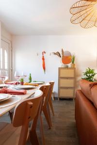 Maisons de vacances Vintage game and poker house - 3 bedrooms - 8 people : photos des chambres