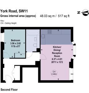 Entire flat in Battersea-Clapham